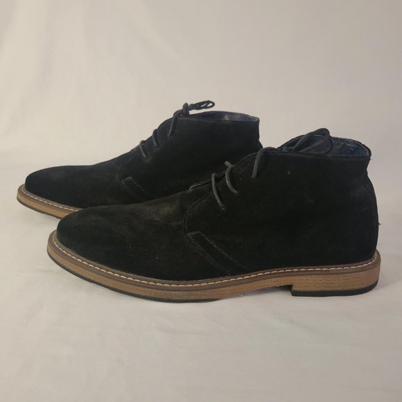 Joseph Abboud Men’s Thomas Chukka Lace Up Loafers Boots Black 13 Suede Leather main image 7